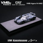 VMB Koenigsegg Agera N Blue and White Porcelain Livery
