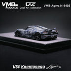VMB Koenigsegg Agera N Blue and White Porcelain Livery