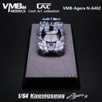 VMB Koenigsegg Agera N Blue and White Porcelain Livery