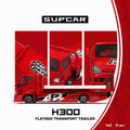 SupCar 1:64 H300 Flatbed Transport Trailer - Speed and Passion 3 Tokyo Drift