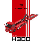 SupCar 1:64 H300 Flatbed Transport Trailer - Speed and Passion 3 Tokyo Drift