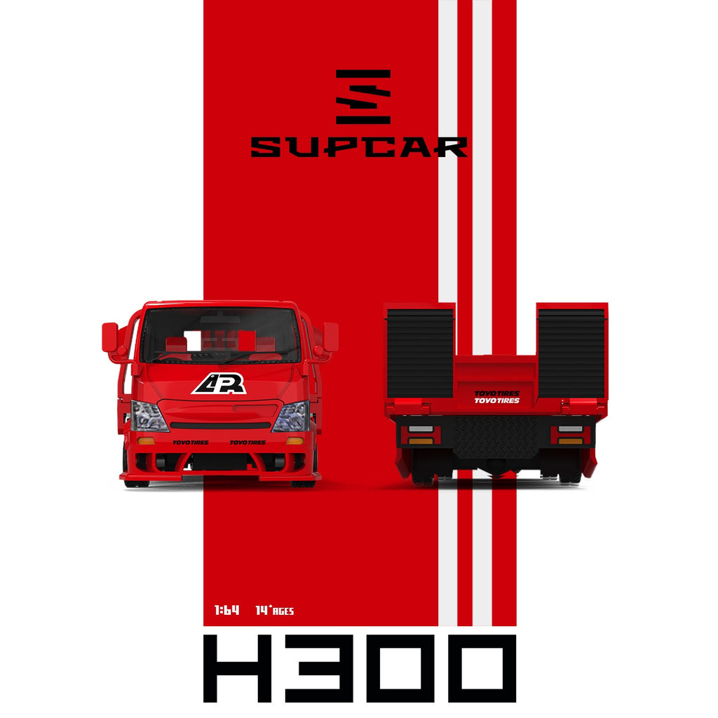 SupCar 1:64 H300 Flatbed Transport Trailer - Speed and Passion 3 Tokyo Drift