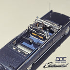 GOC 1/64 Lincoln Continental X100, Kennedy's car TMCS Malaysia 2026 Exhibition Edition