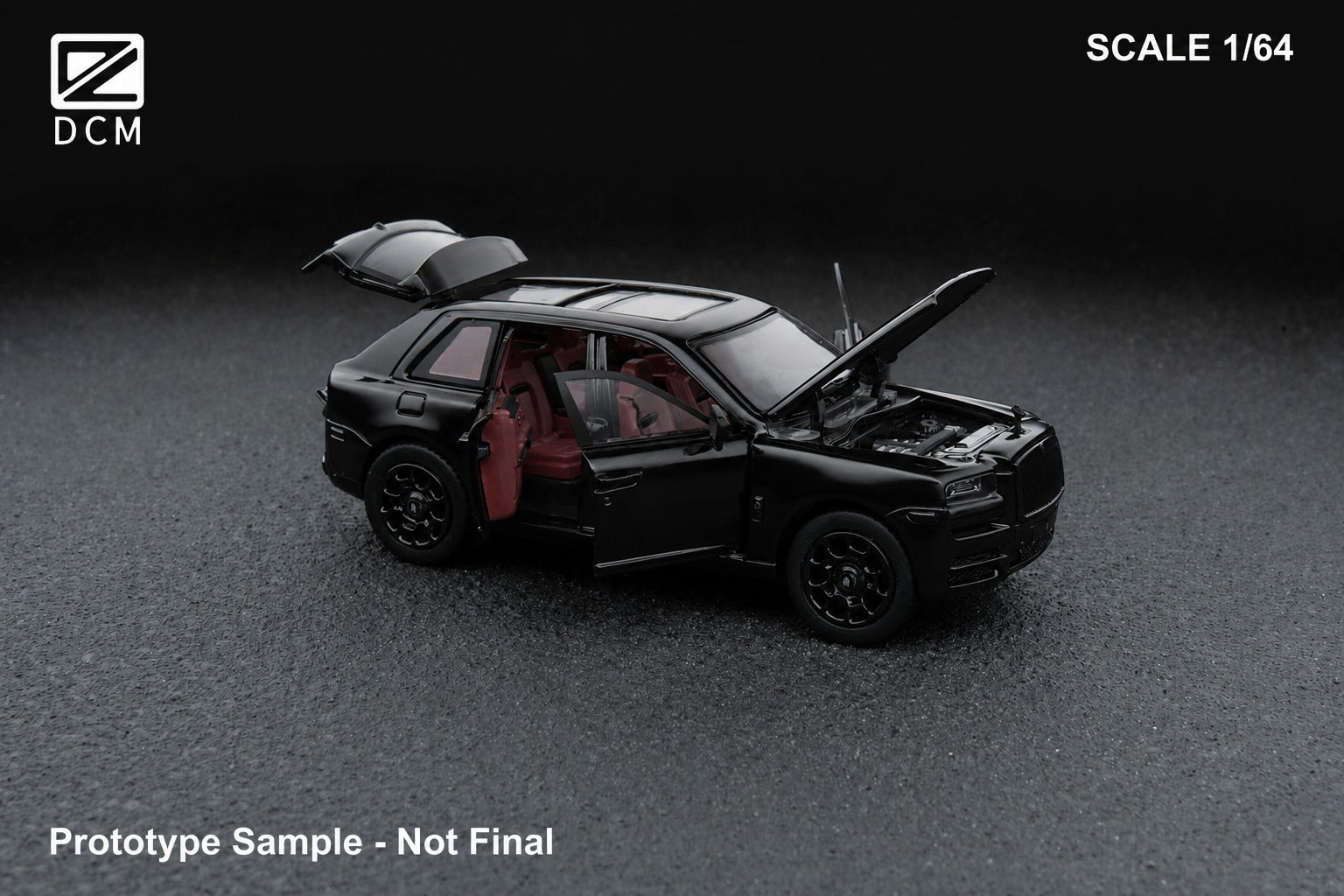 DCM 1/64 Rolls-Royce Cullinan Diecast Model.