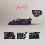 Rhino Model 1/64 One-off Series. Pagani Zonda JC Diecast Model.