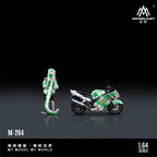MoreArt 1:64 Honda CBR1100XX Sketch Dragon Graffiti Motorcycle Figure - Resin Model