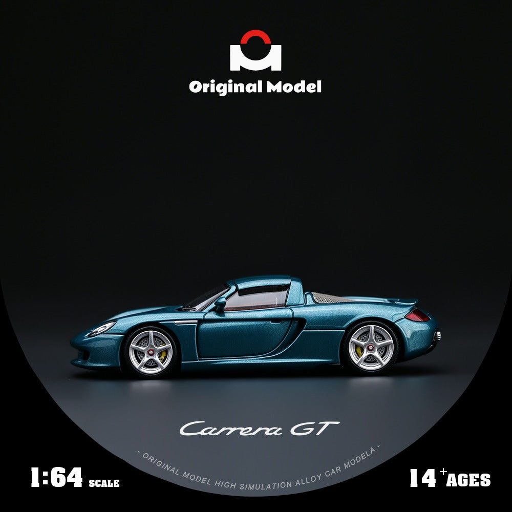 Original Model 1/64 Carrera GT metal lake blue