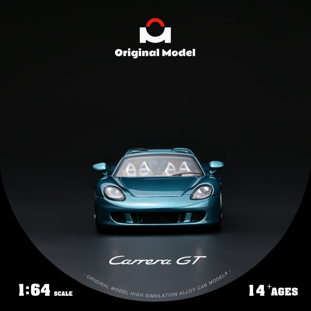 Original Model 1/64 Carrera GT metal lake blue