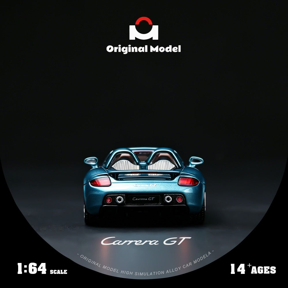 Original Model 1/64 Carrera GT metal lake blue