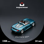 Original Model 1/64 Carrera GT metal lake blue