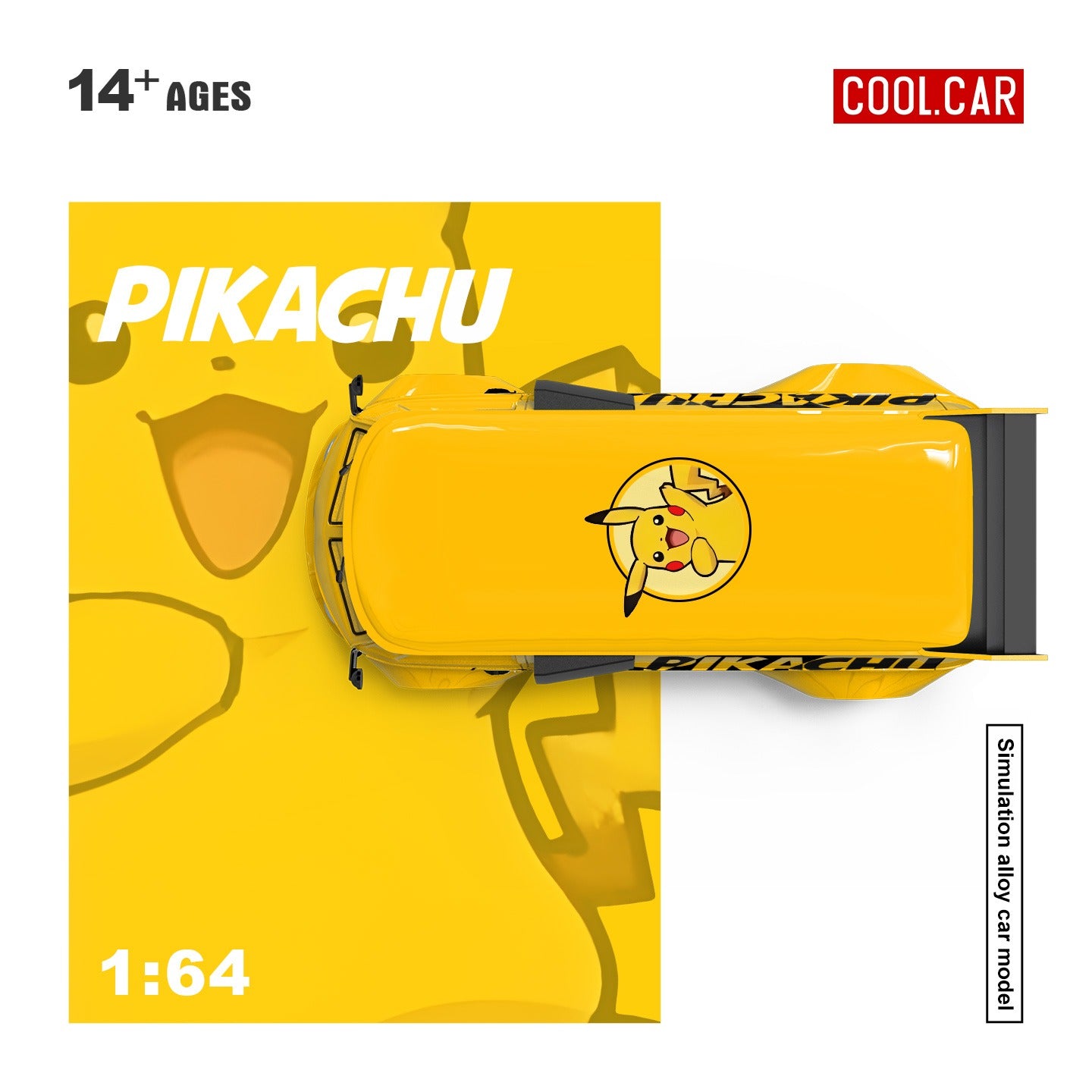 Cool Car 1:64 Daihatsu T1 Pikachu