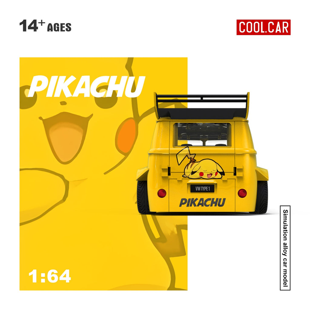 Cool Car 1:64 Daihatsu T1 Pikachu