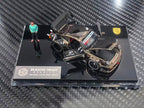 FG Customized Version 1/64 RWB930 Fully Open | Chrome gunmetal livery + Free Doll