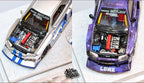 Nitro Blaze 1/64 SKYLINE ER34, LB-SUPER SILHOUETTE widebody Diecast model