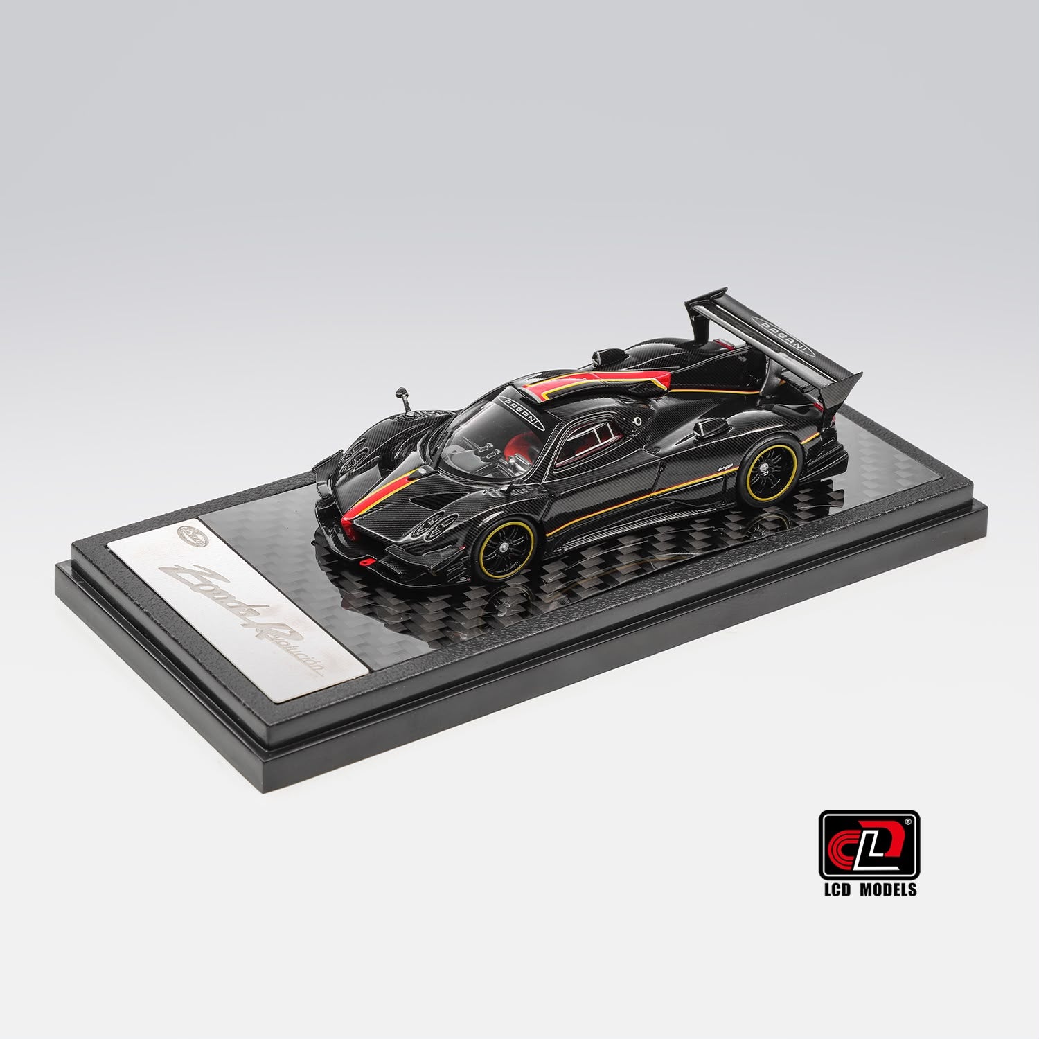LCD 1:64 Pagani Zonda Revolution REVO Diecast Model.