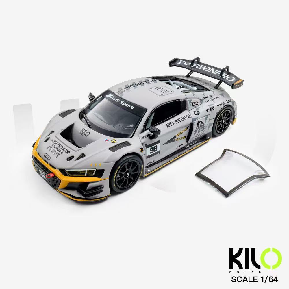 DarwinPRO x KILOworks 1/64 Audi R8 LMS GT3 EVO II
