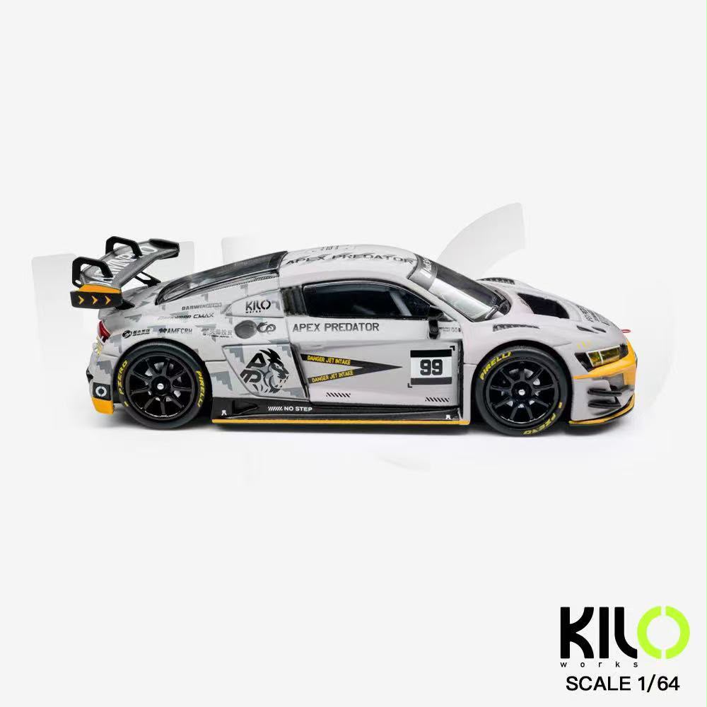 DarwinPRO x KILOworks 1/64 Audi R8 LMS GT3 EVO II