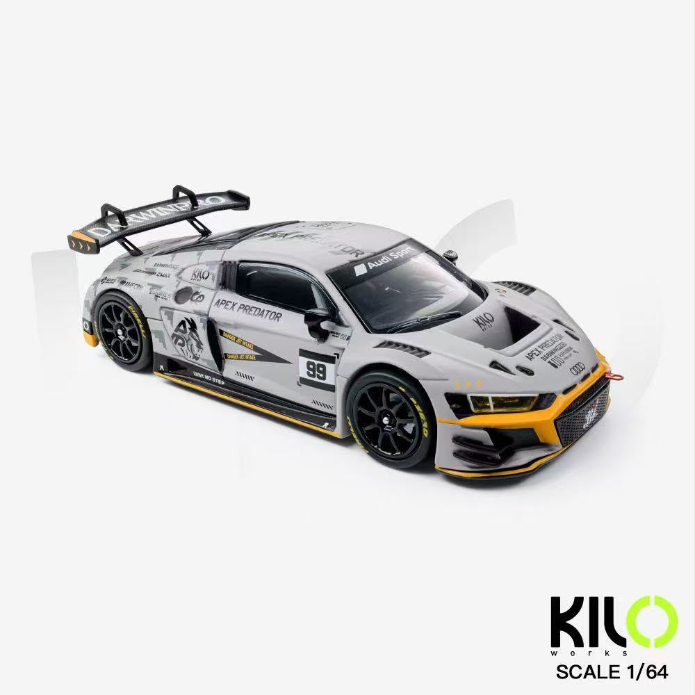 DarwinPRO x KILOworks 1/64 Audi R8 LMS GT3 EVO II