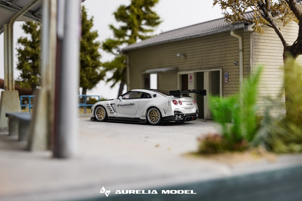 Aurelia MODEL 1:64 DarwinPRO R35 Lifetime Wide-body kit Diecast Model.
