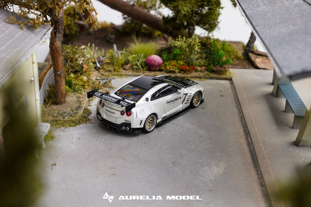 Aurelia MODEL 1:64 DarwinPRO R35 Lifetime Wide-body kit Diecast Model.