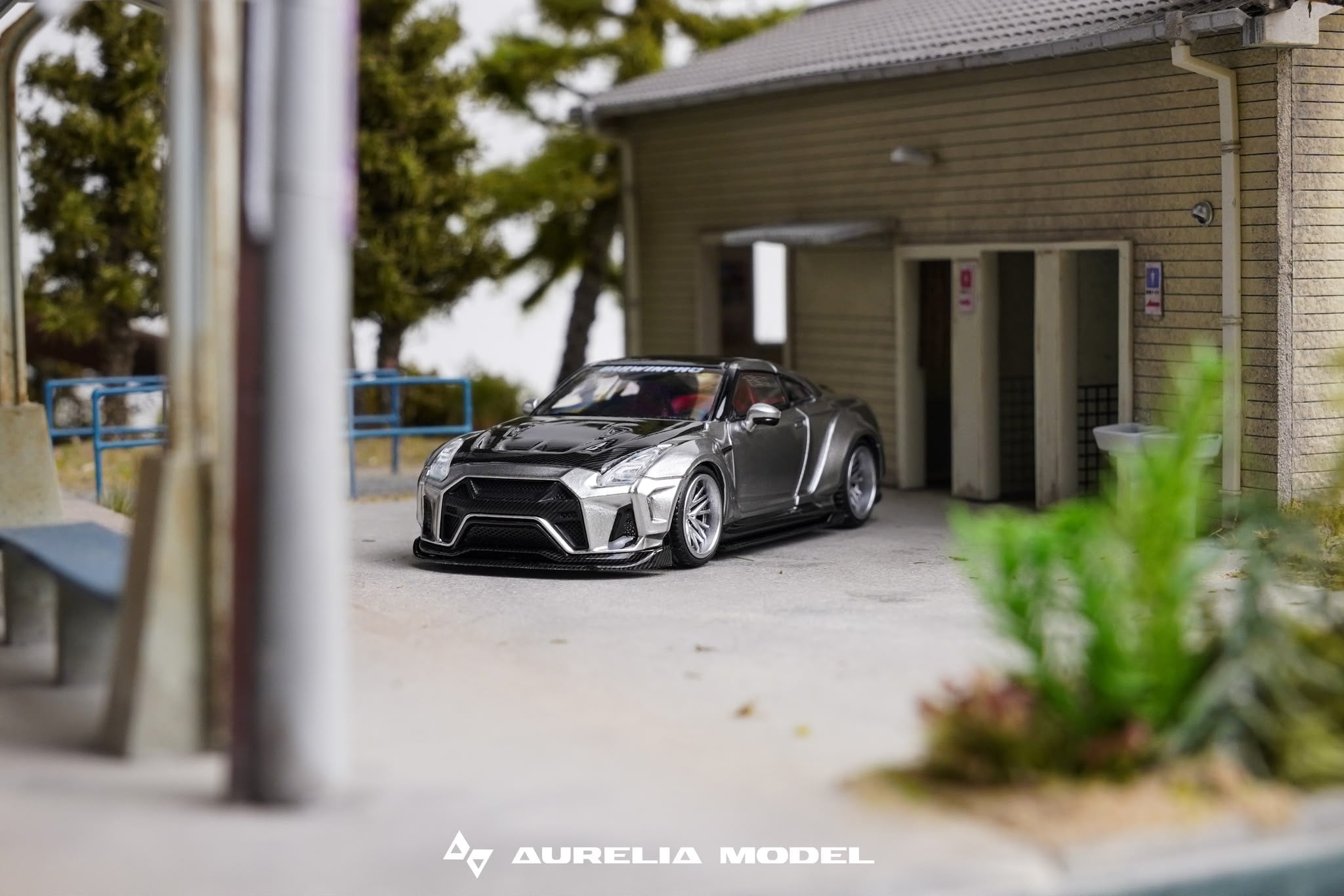 Aurelia MODEL 1:64 DarwinPRO R35 Lifetime Wide-body kit Diecast Model.