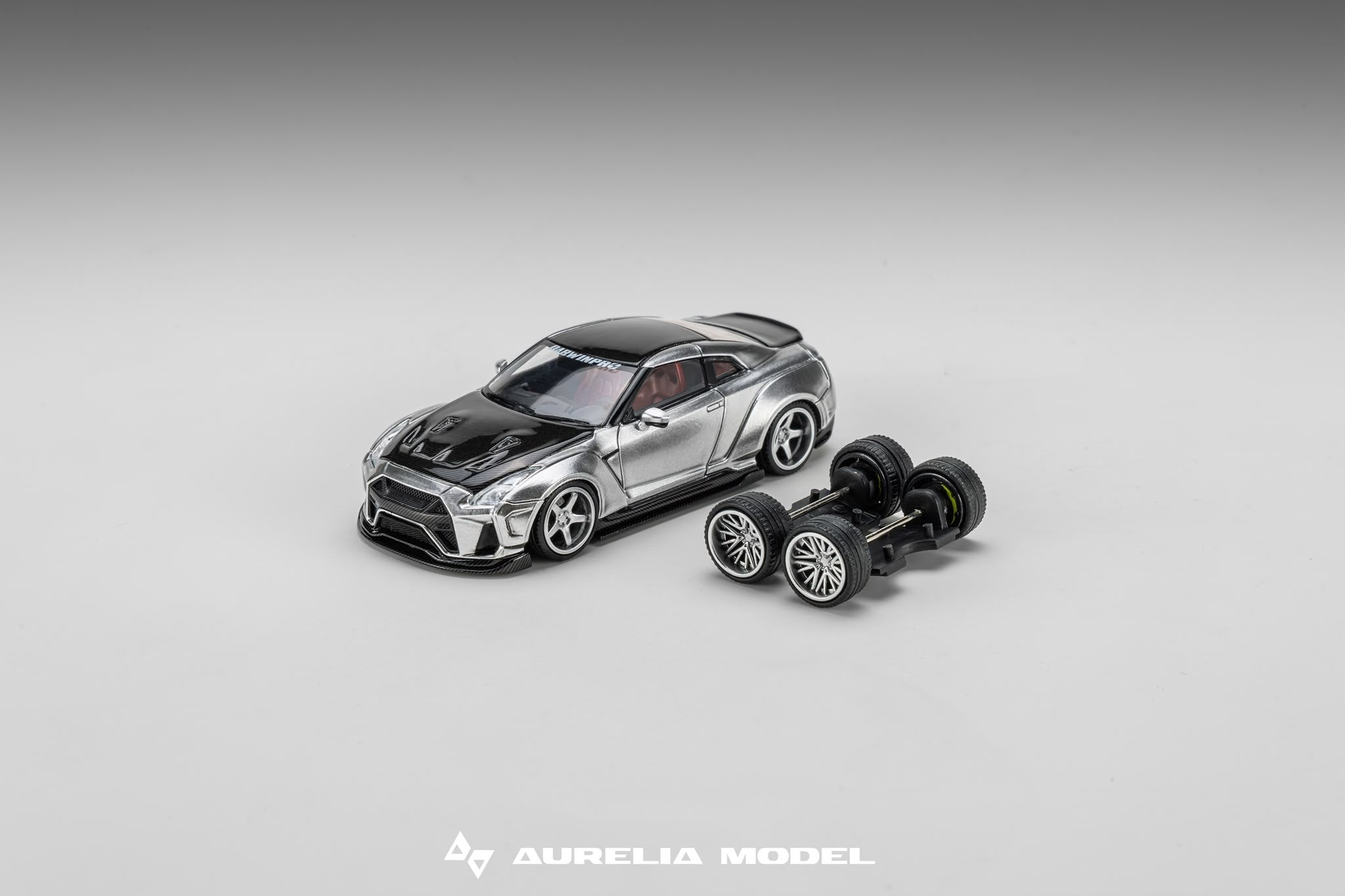 Aurelia MODEL 1:64 DarwinPRO R35 Lifetime Wide-body kit Diecast Model.