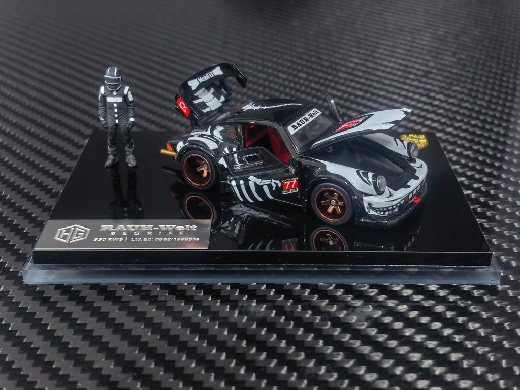 FG Customized Version 1/64 RWB930 Fully Open Diecast Model.