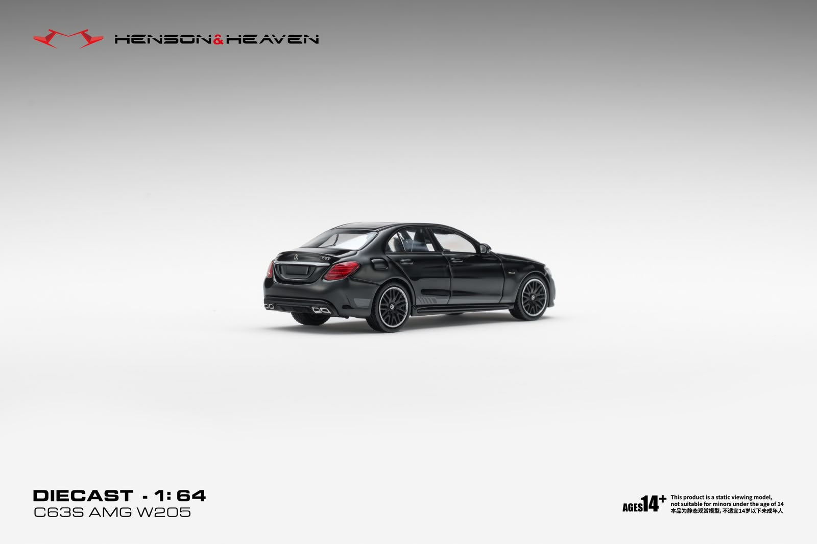HH Model 1/64 Benz C63 AMG W205 Diecast Model.