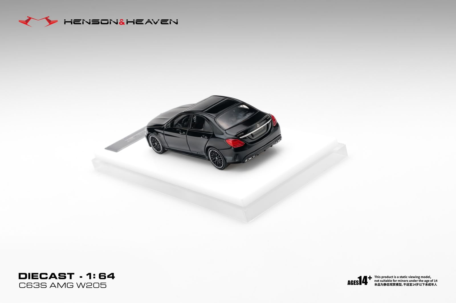 HH Model 1/64 Benz C63 AMG W205 Diecast Model.