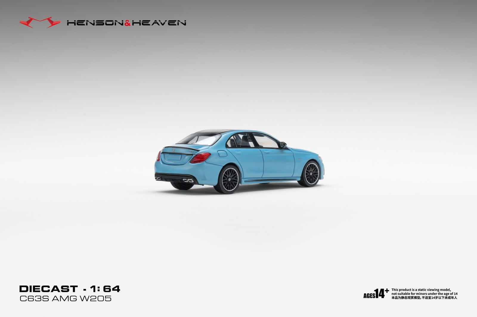 HH Model 1/64 Benz C63 AMG W205 Diecast Model.