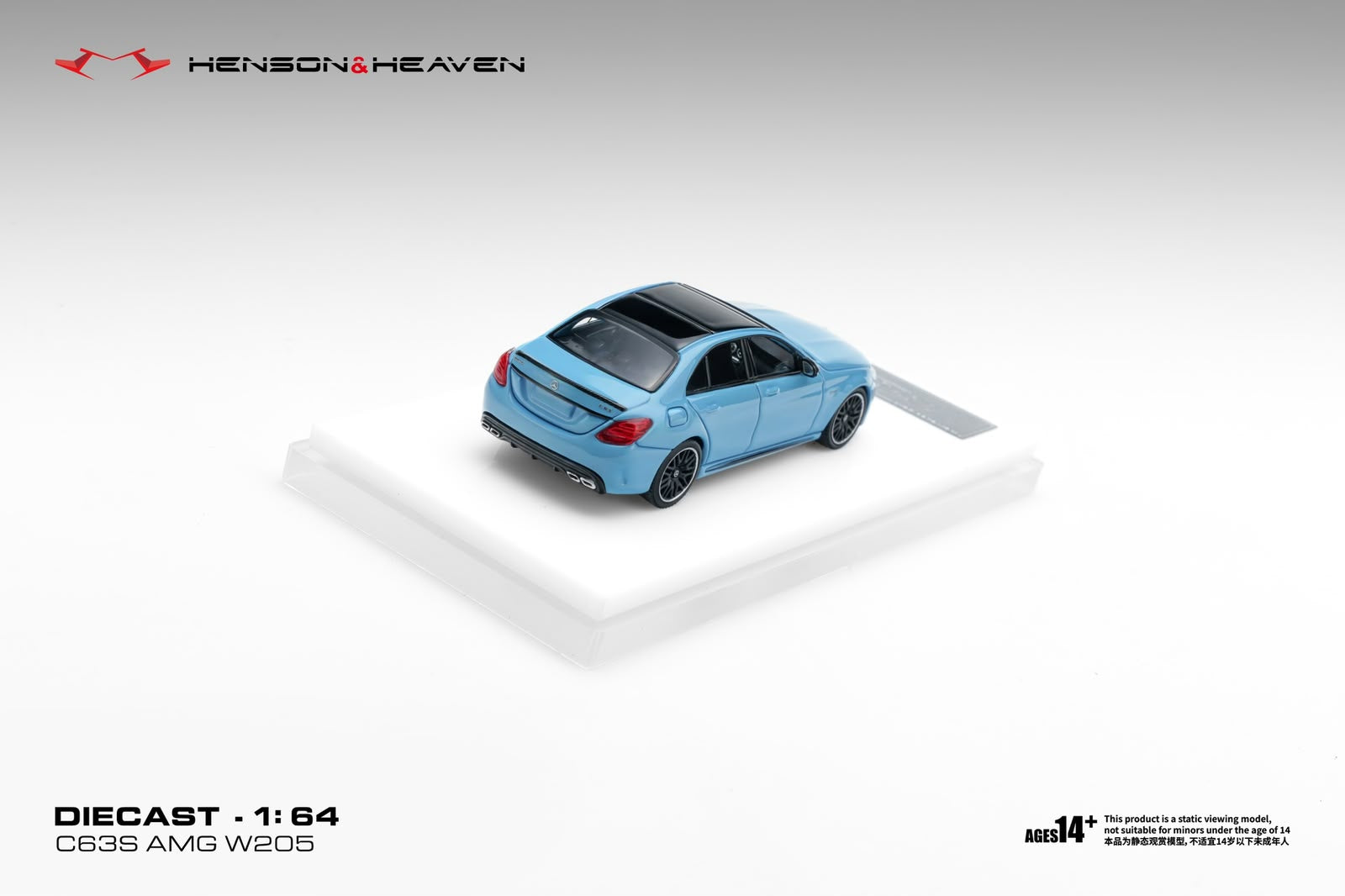 HH Model 1/64 Benz C63 AMG W205 Diecast Model.