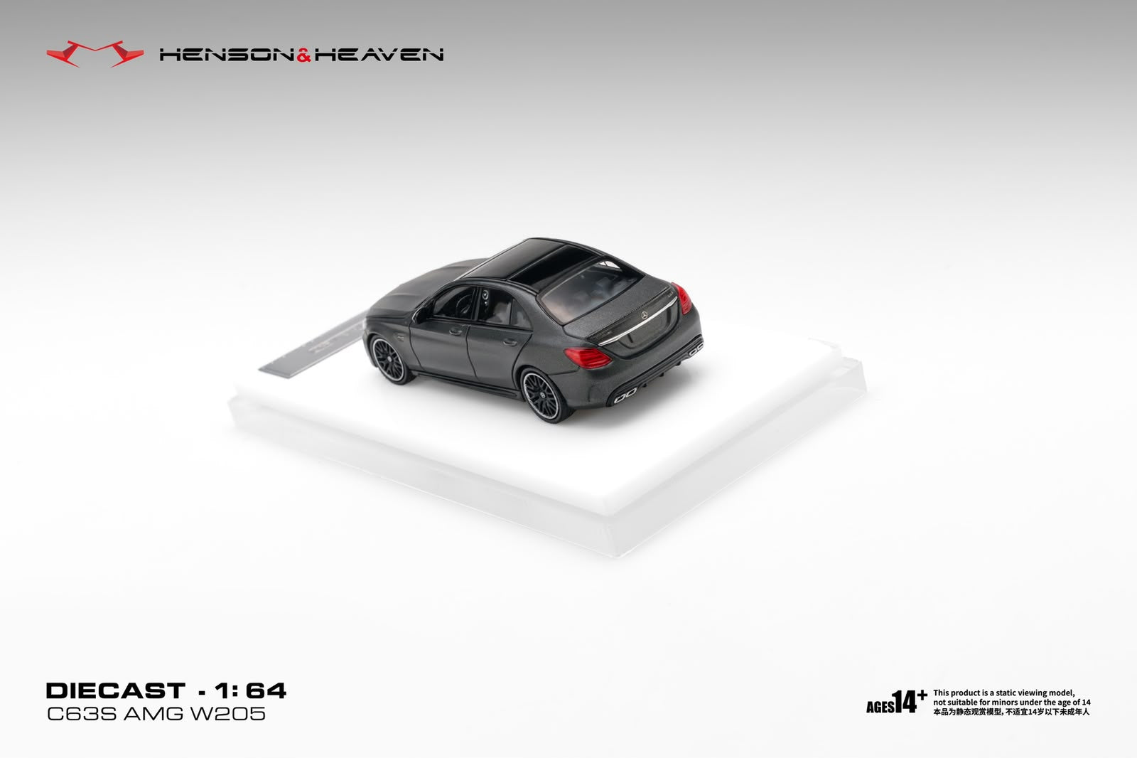 HH Model 1/64 Benz C63 AMG W205 Diecast Model.