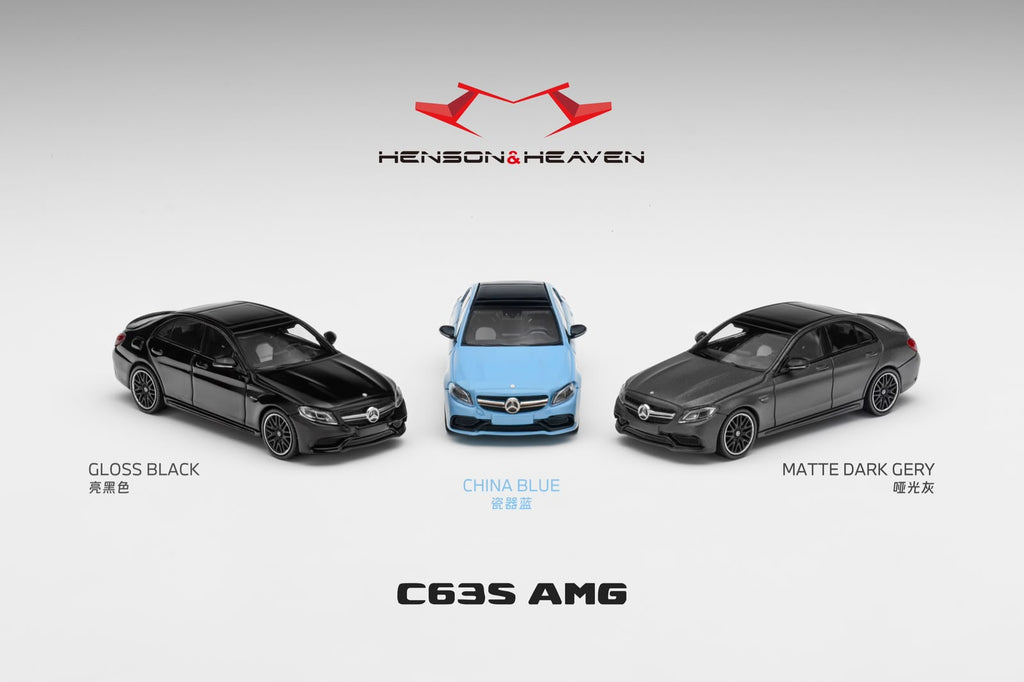 HH Model 1/64 Benz C63 AMG W205 Diecast Model.
