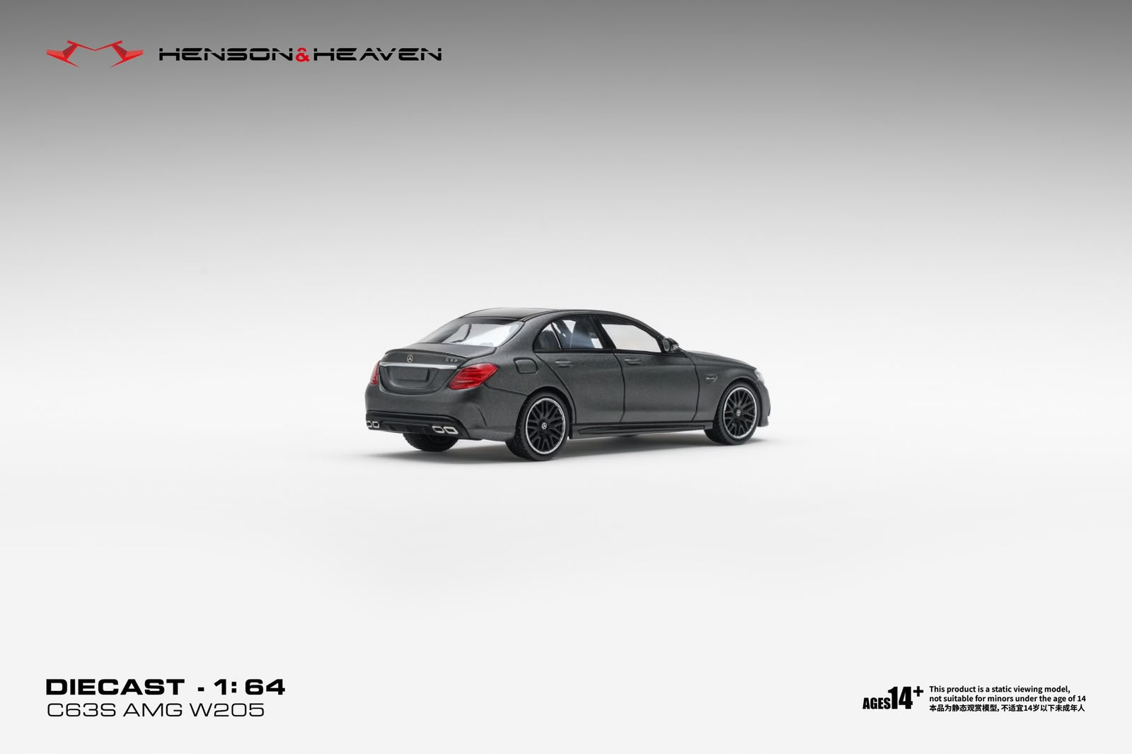 HH Model 1/64 Benz C63 AMG W205 Diecast Model.
