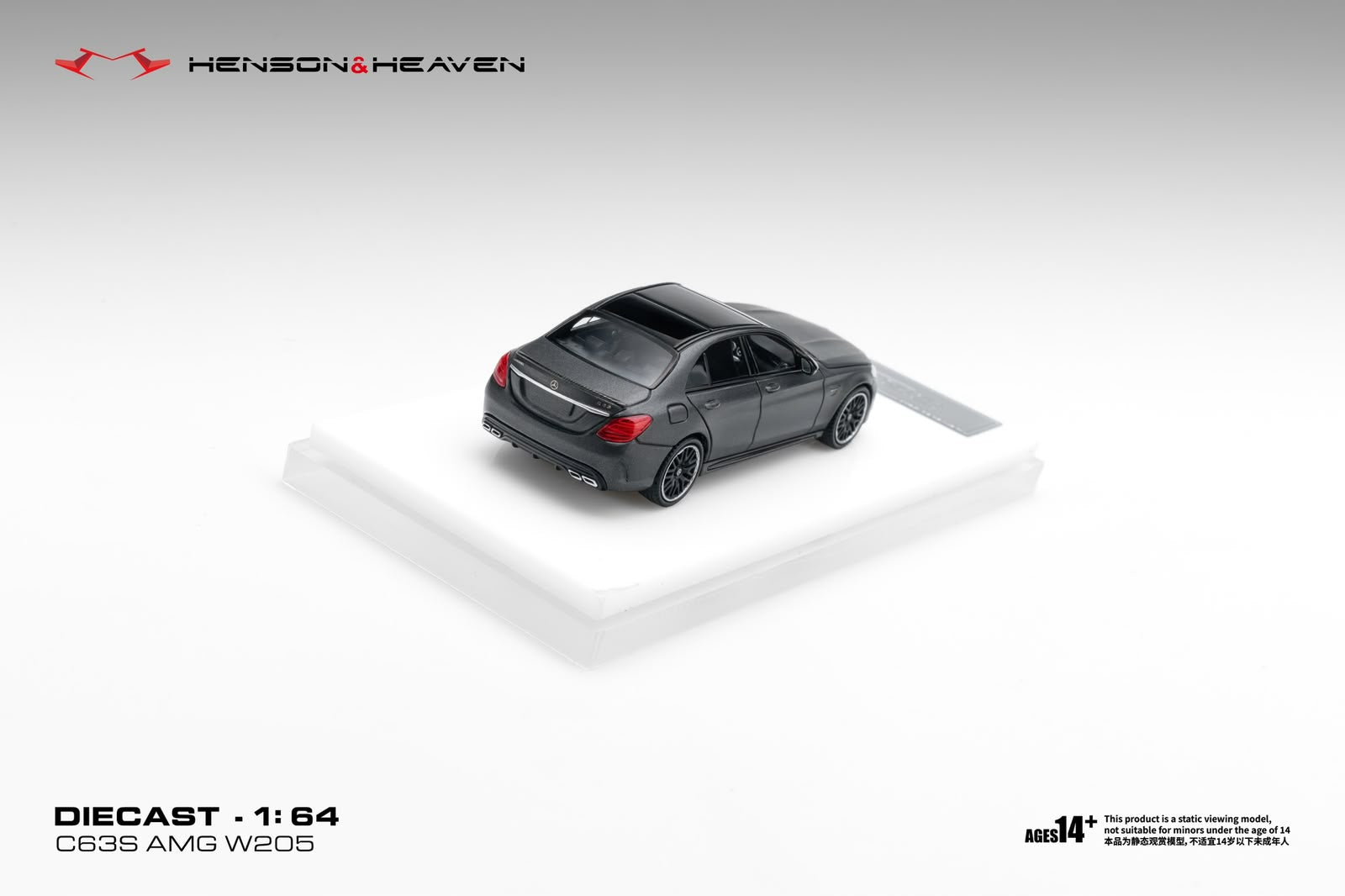 HH Model 1/64 Benz C63 AMG W205 Diecast Model.