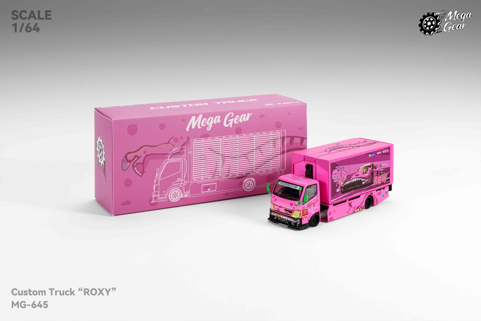 Mega Gear1/64 Custom Truck Diecast Model.
