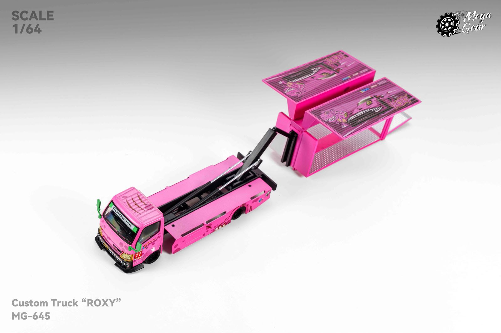Mega Gear1/64 Custom Truck Diecast Model.