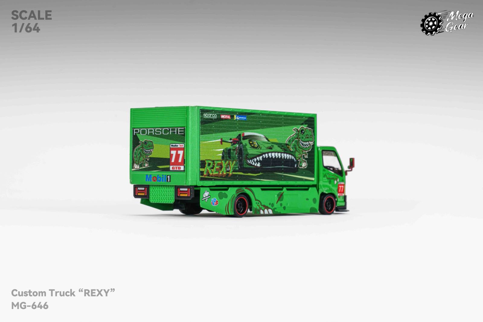 Mega Gear1/64 Custom Truck Diecast Model.