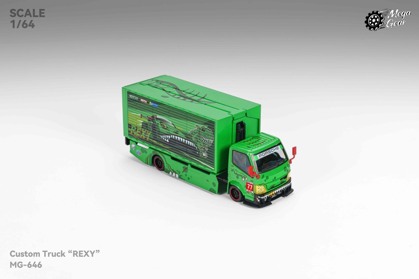 Mega Gear1/64 Custom Truck Diecast Model.