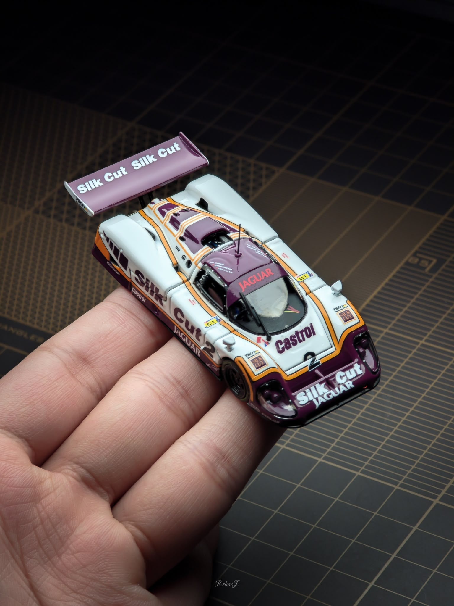 Transcend model 1:64 Jaguar XJR-9 1988 Le Mans Winner