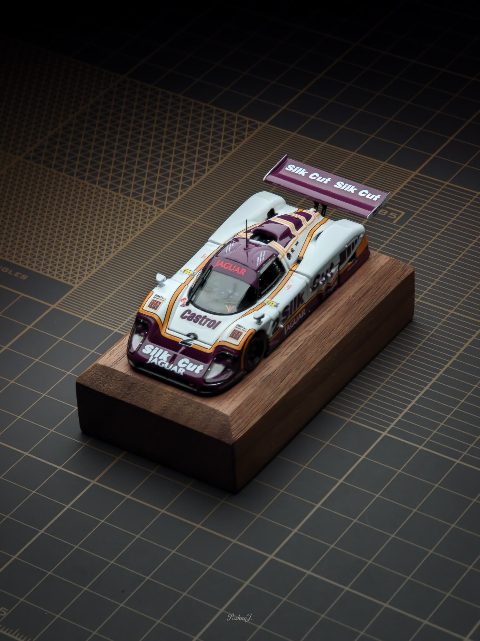 Transcend model 1:64 Jaguar XJR-9 1988 Le Mans Winner