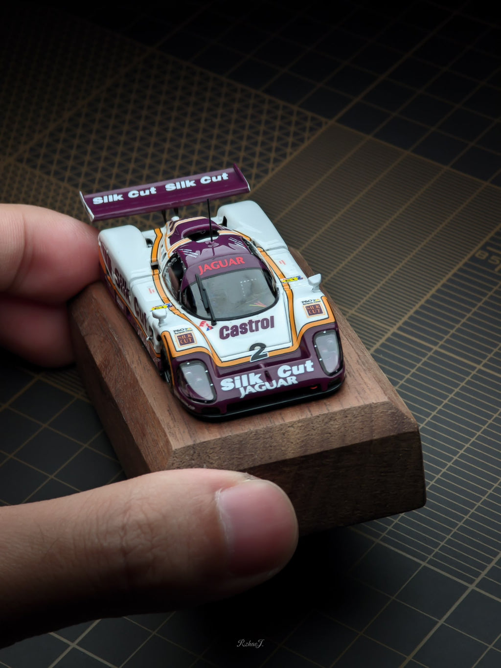 Transcend model 1:64 Jaguar XJR-9 1988 Le Mans Winner