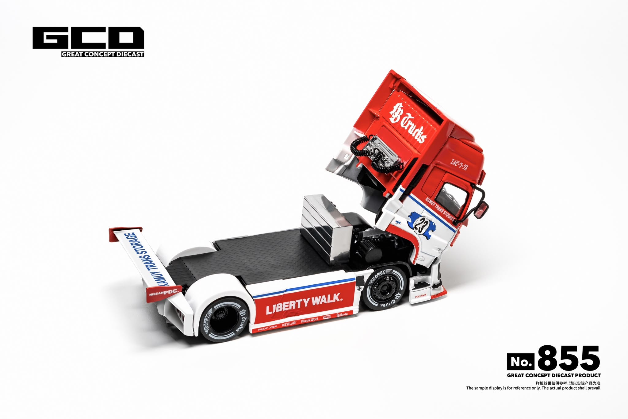 GCD 1/64 LBWK x UD Trucks Quon Head