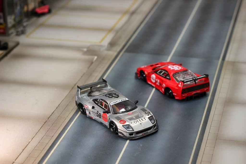 GHOST PLAYER 1/64 LBWK F40 Diecast Model.