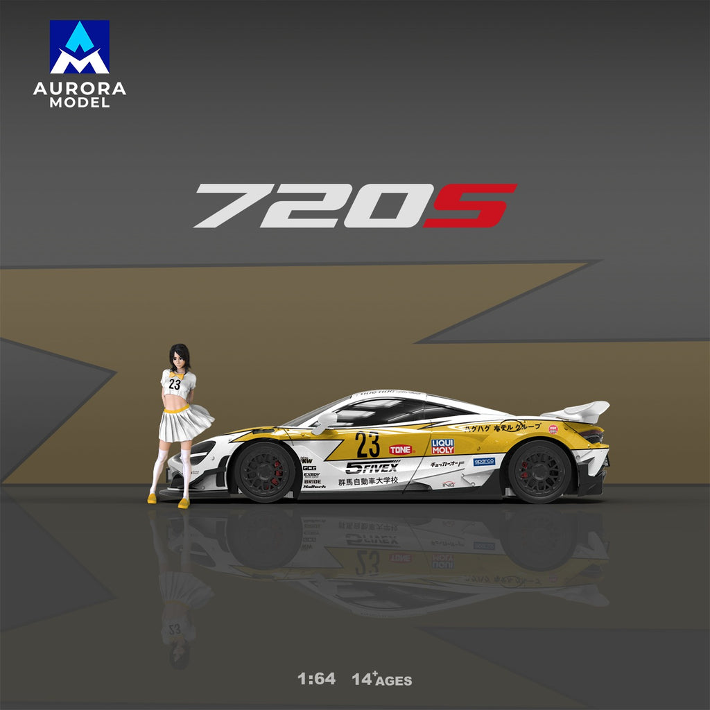 AM Aurora 1:64 Lightning Finish Series - McLaren 720S