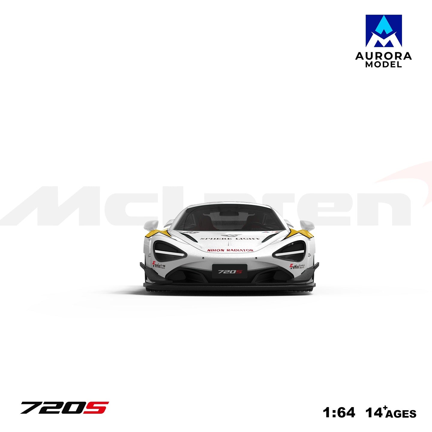 AM Aurora 1:64 Lightning Finish Series - McLaren 720S