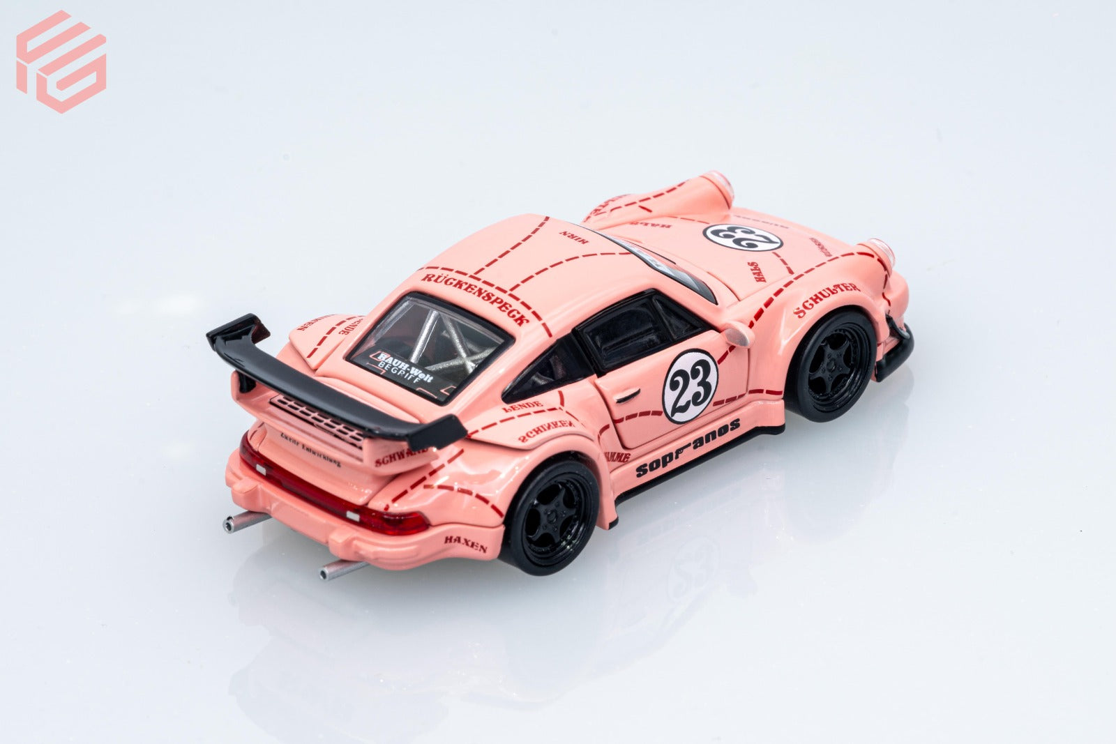 FG 1/64 Porsche RWB 930 Diecast Model.
