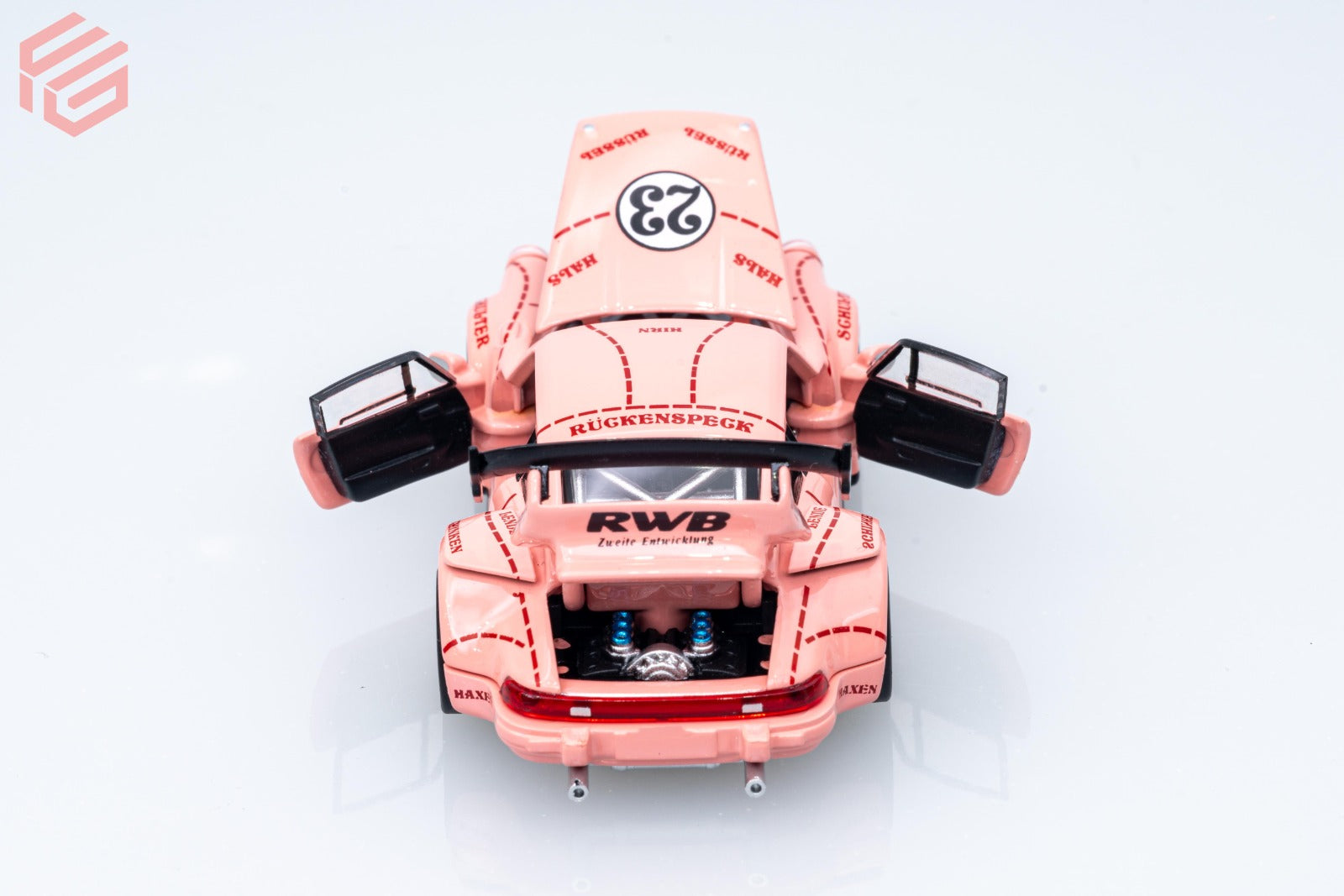 FG 1/64 Porsche RWB 930 Diecast Model.