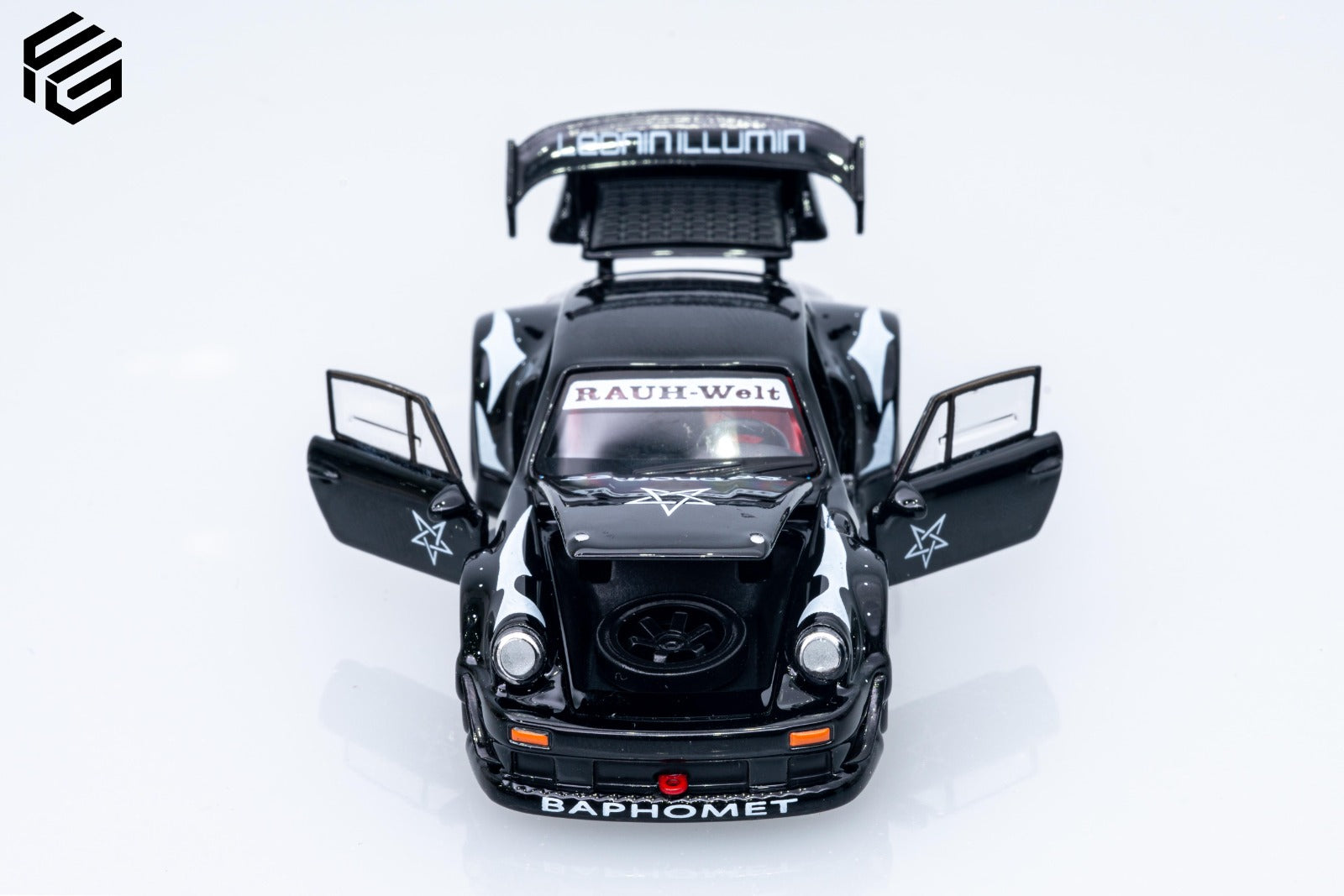 FG 1/64 Porsche RWB 930 Diecast Model.