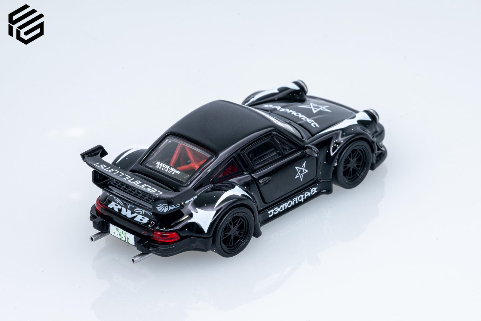 FG 1/64 Porsche RWB 930 Diecast Model.